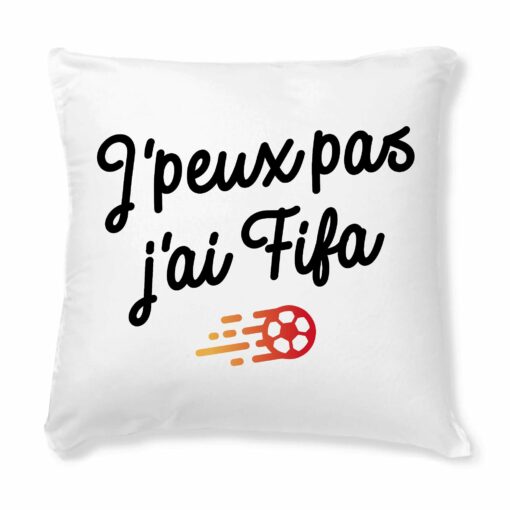 Coussin J’peux pas j’ai Fifa