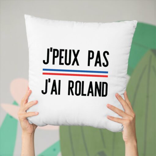 Coussin J’peux pas j’ai Roland