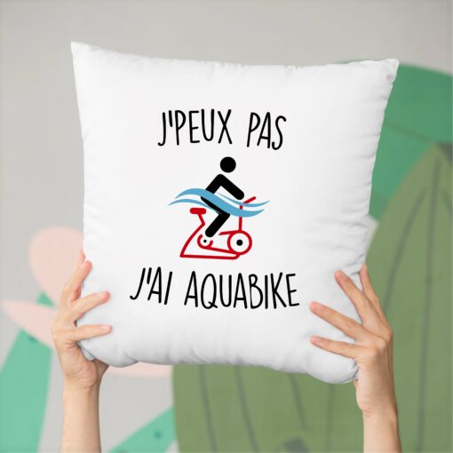 Coussin J’peux pas j’ai aquabike