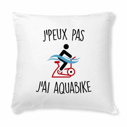 Coussin J’peux pas j’ai aquabike