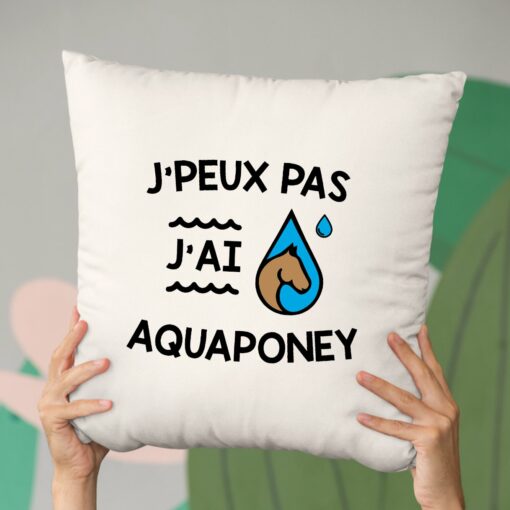 Coussin J’peux pas j’ai aquaponey