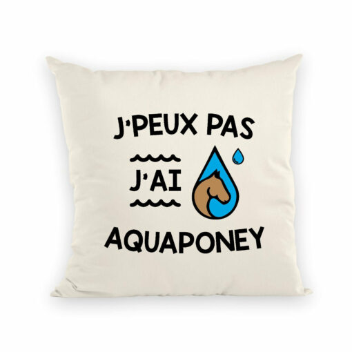 Coussin J’peux pas j’ai aquaponey