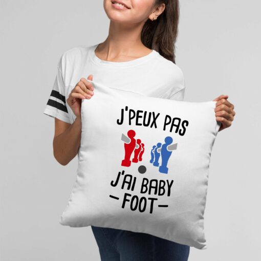 Coussin J’peux pas j’ai baby-foot