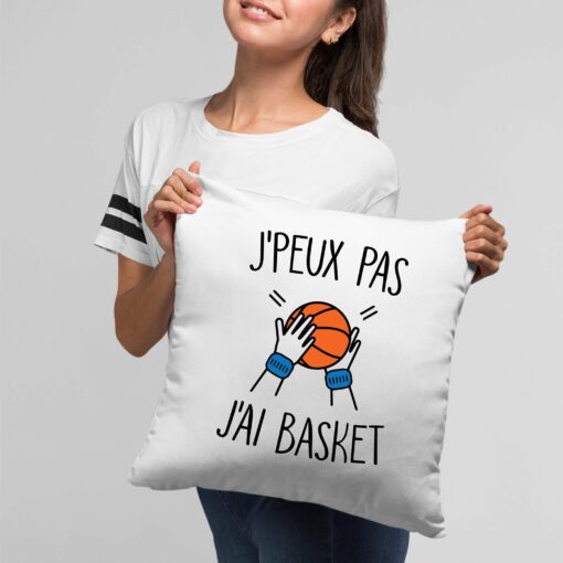 Coussin J’peux pas j’ai basket