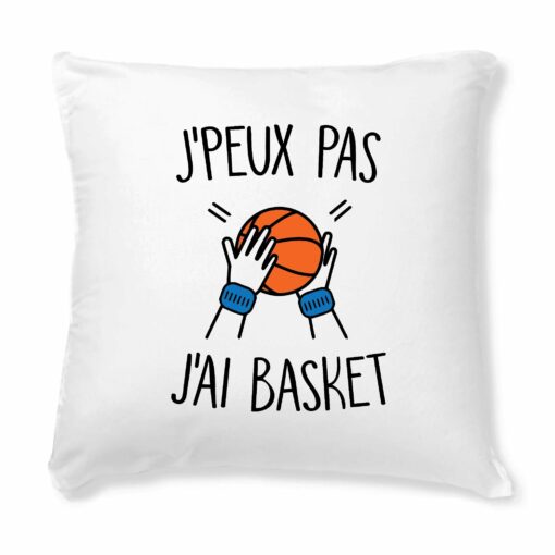 Coussin J’peux pas j’ai basket