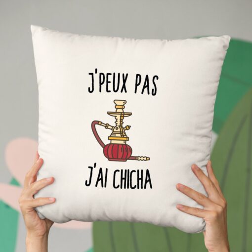 Coussin J’peux pas j’ai chicha