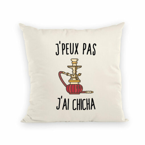 Coussin J’peux pas j’ai chicha