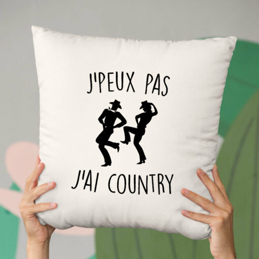 Coussin J’peux pas j’ai country