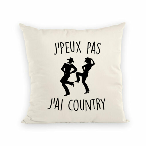 Coussin J’peux pas j’ai country