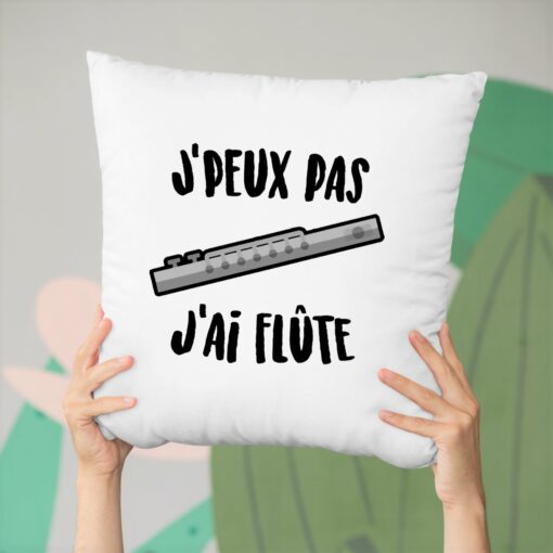 Coussin J’peux pas j’ai flute