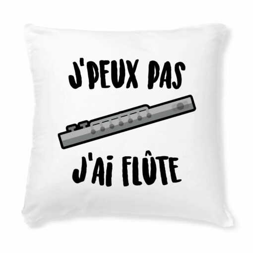 Coussin J’peux pas j’ai flute