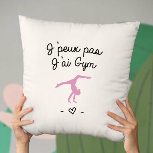 Coussin J’peux pas j’ai gym