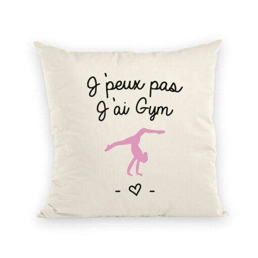 Coussin J’peux pas j’ai gym