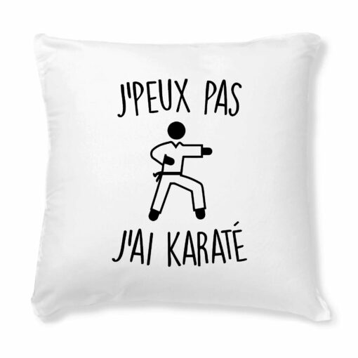 Coussin J’peux pas j’ai karate