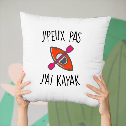 Coussin J’peux pas j’ai kayak