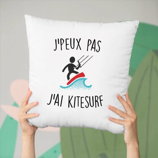 Coussin J’peux pas j’ai kitesurf