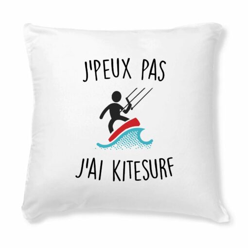 Coussin J’peux pas j’ai kitesurf