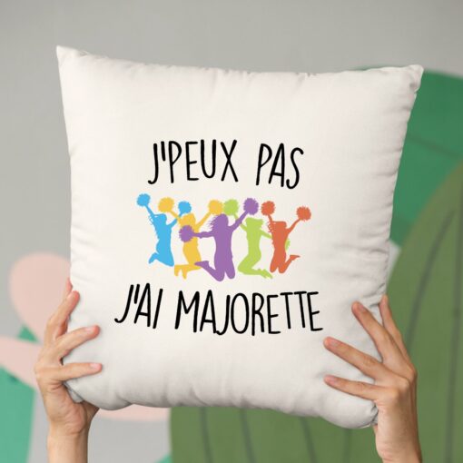 Coussin J’peux pas j’ai majorette