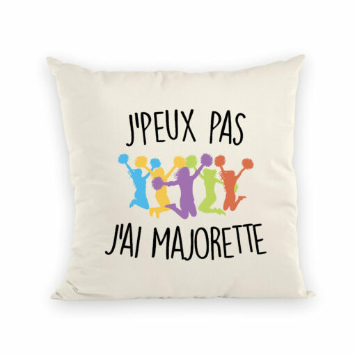 Coussin J’peux pas j’ai majorette