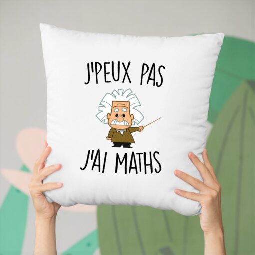 Coussin J’peux pas j’ai maths