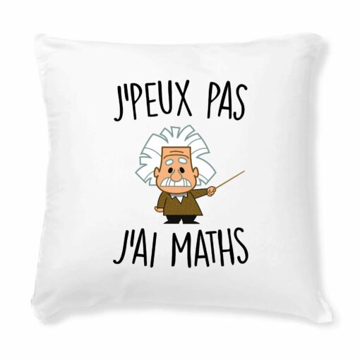 Coussin J’peux pas j’ai maths