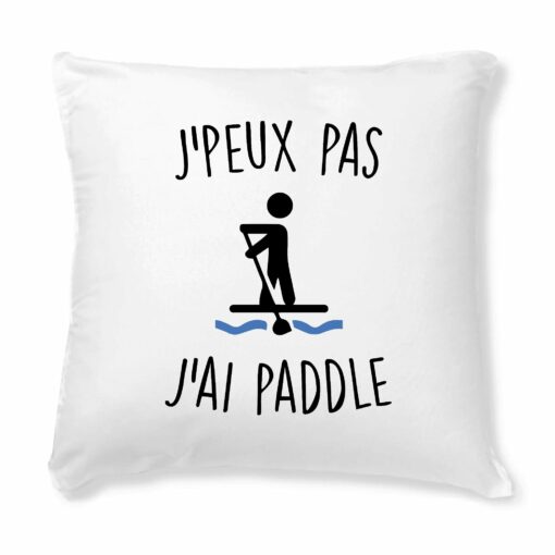 Coussin J’peux pas j’ai paddle