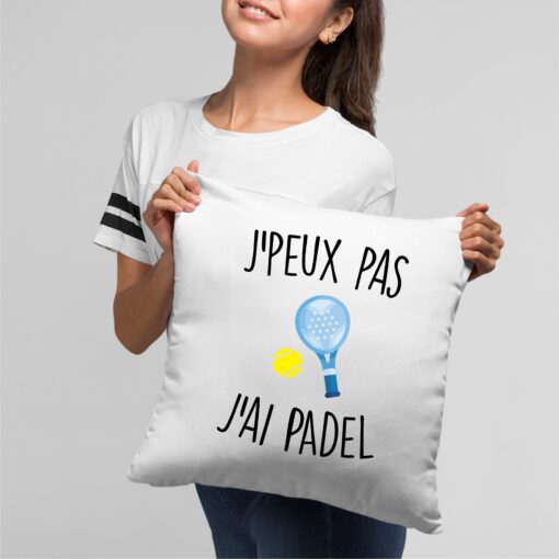 Coussin J’peux pas j’ai padel