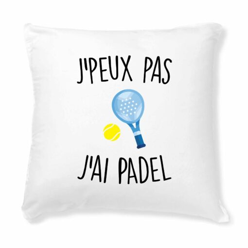 Coussin J’peux pas j’ai padel