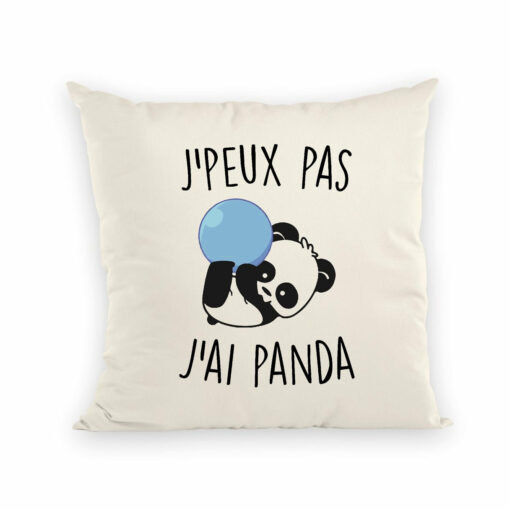 Coussin J’peux pas j’ai panda