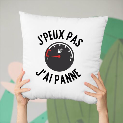 Coussin J’peux pas j’ai panne