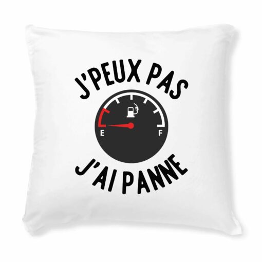 Coussin J’peux pas j’ai panne