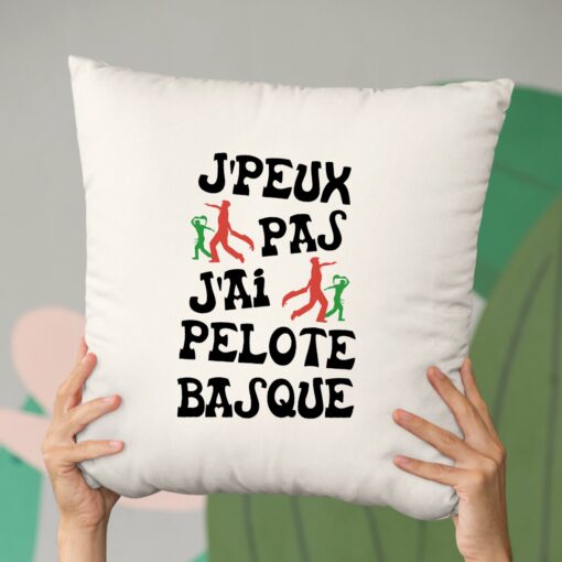 Coussin J’peux pas j’ai pelote basque