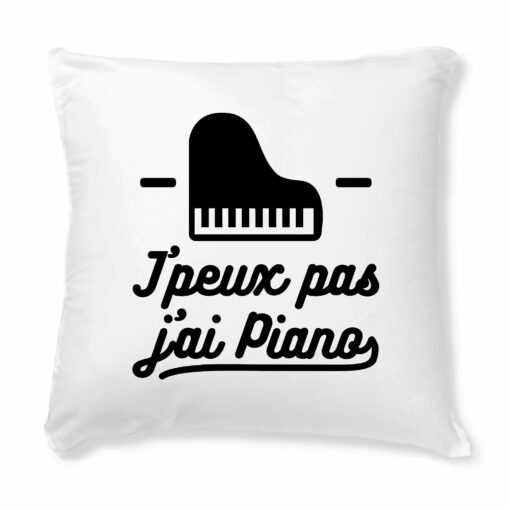 Coussin J’peux pas j’ai piano