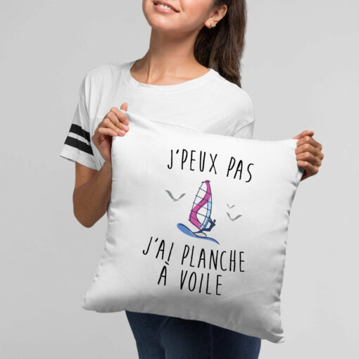 Coussin J’peux pas j’ai planche a voile