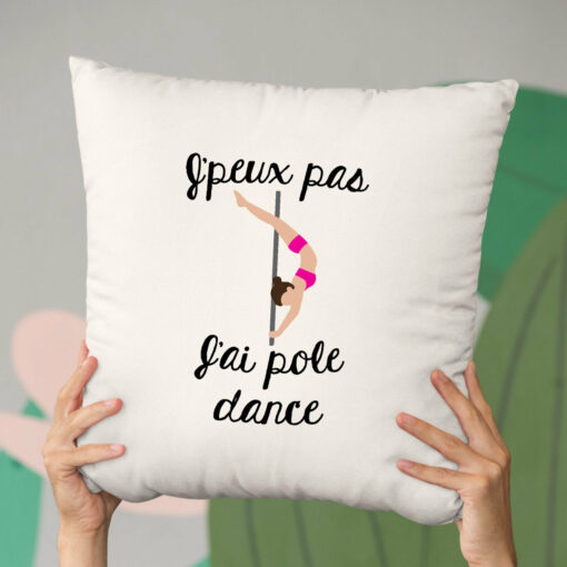 Coussin J’peux pas j’ai pole dance