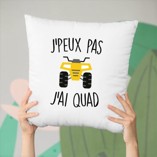 Coussin J’peux pas j’ai quad