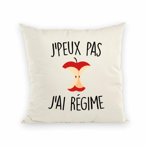 Coussin J’peux pas j’ai regime