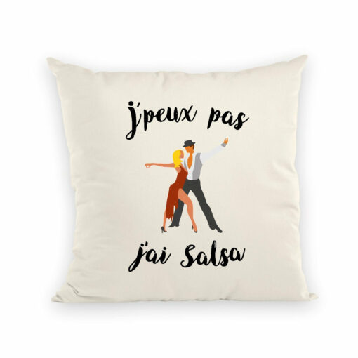 Coussin J’peux pas j’ai salsa