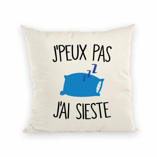 Coussin J’peux pas j’ai sieste