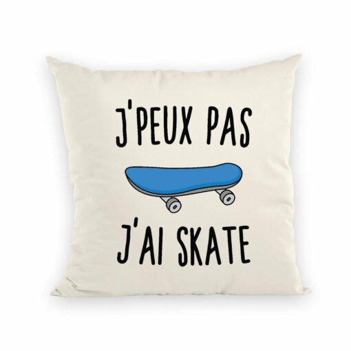 Coussin J’peux pas j’ai skate