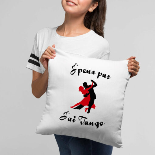 Coussin J’peux pas j’ai tango