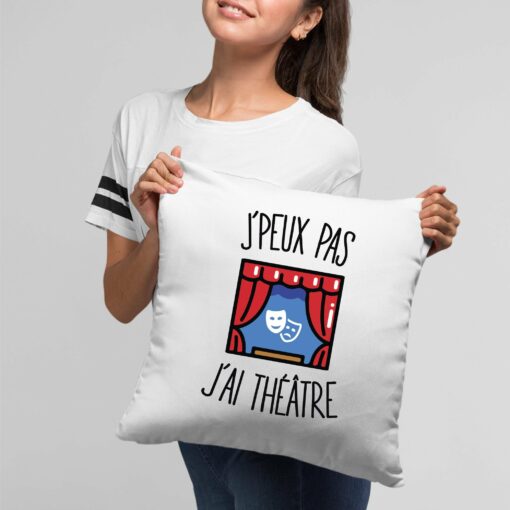 Coussin J’peux pas j’ai theatre