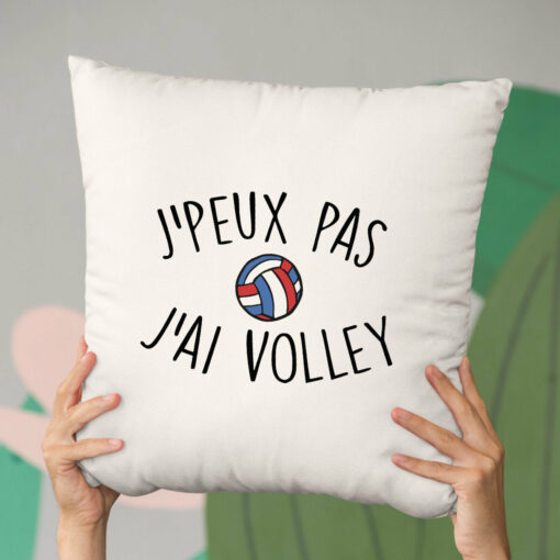 Coussin J’peux pas j’ai volley