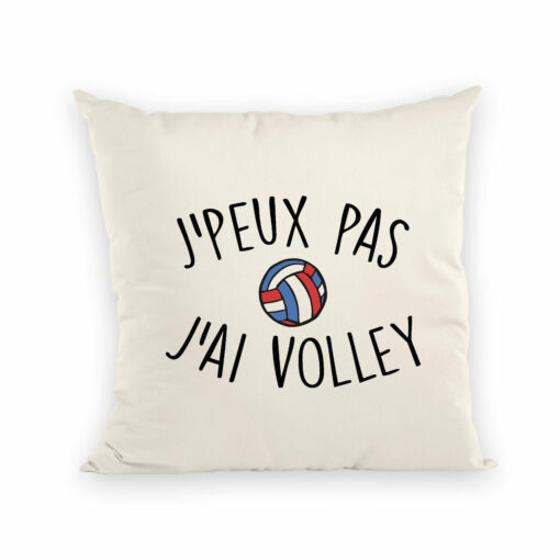 Coussin J’peux pas j’ai volley