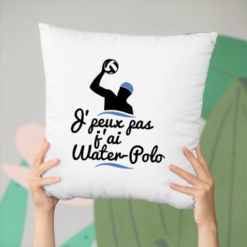 Coussin J’peux pas j’ai water-polo