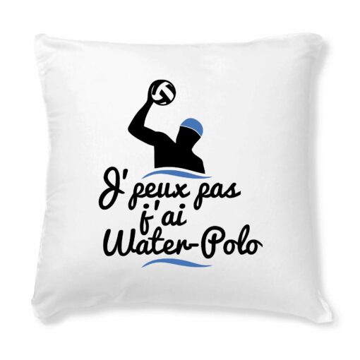 Coussin J’peux pas j’ai water-polo