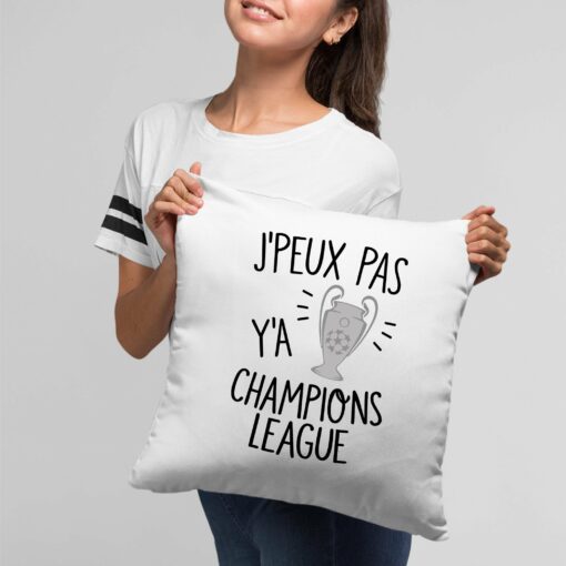 Coussin J’peux pas y’a champions league