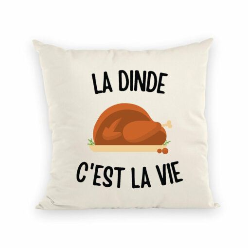 Coussin La dinde c’est la vie