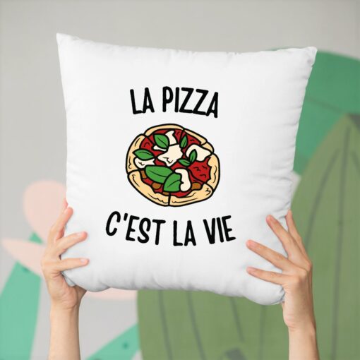 Coussin La pizza c’est la vie