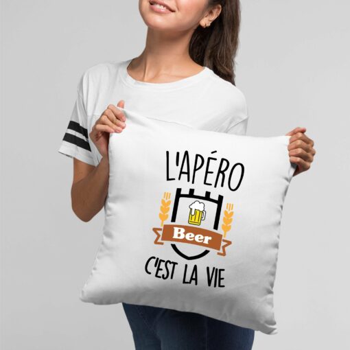 Coussin L’apero c’est la vie